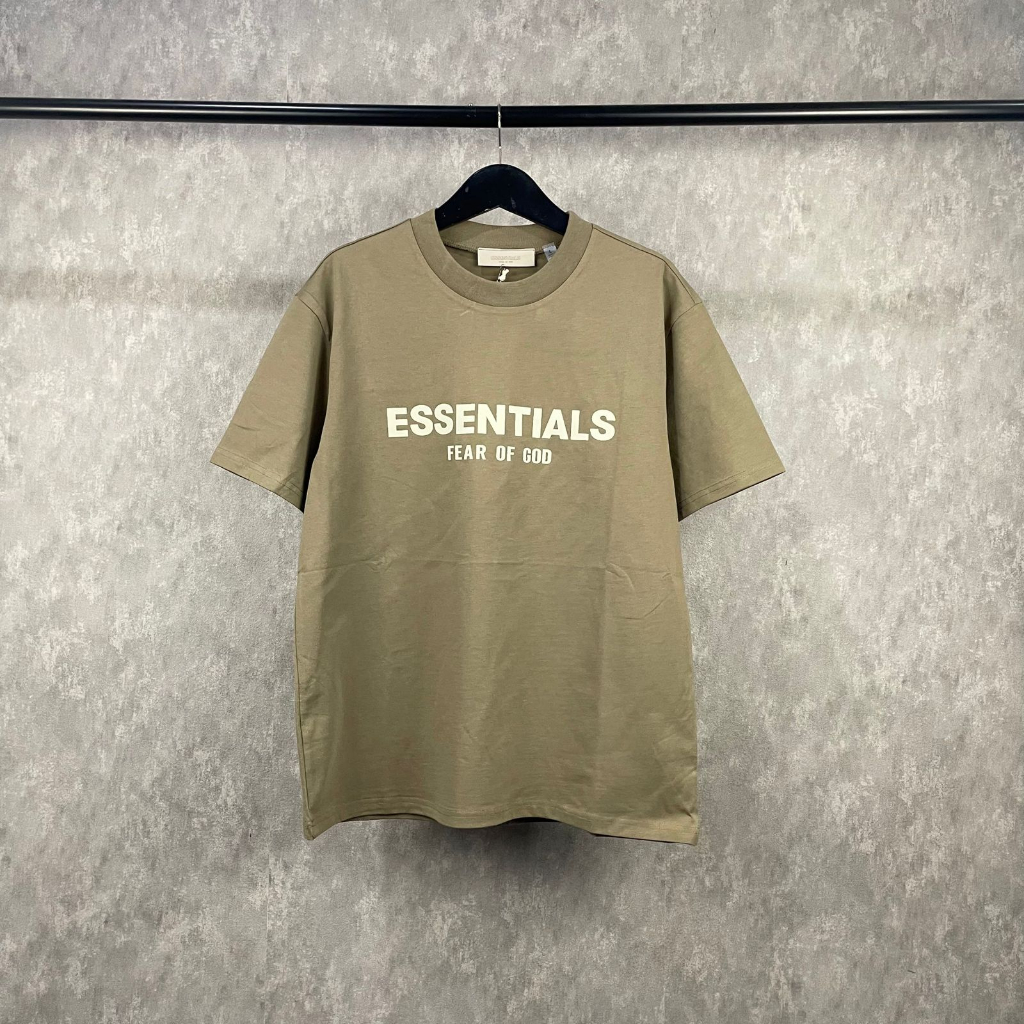 KAOS ESSENTIALS IMPORT BAJU ESSENTIALS PRIA OVERSIZE TEE 1:1