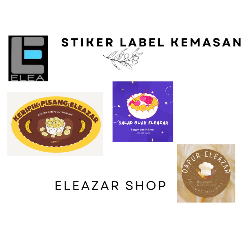 

Cetak Stiker Logo Label Makanan Minuman