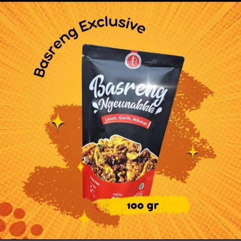 

Basreng Ngeunahhh Exclusive kemasan pouch 100gr