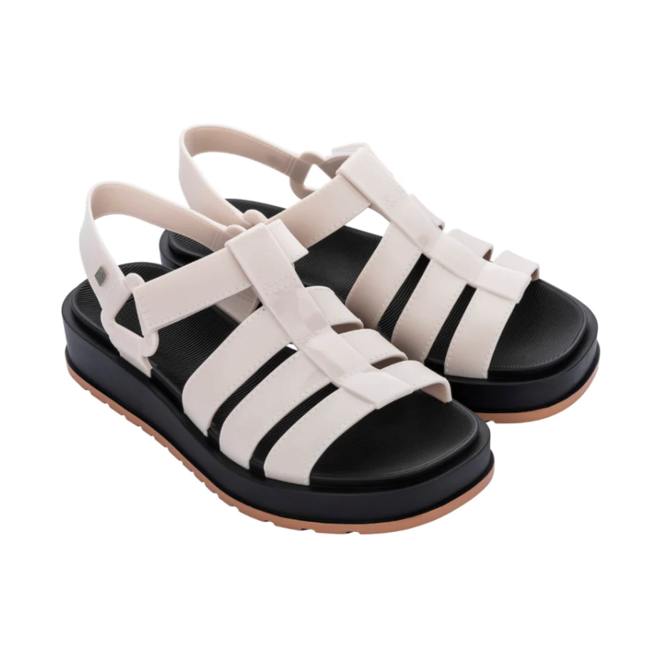 Sepatu Sandal Wanita Zaxy Conectada Sand Ad Off White/Black