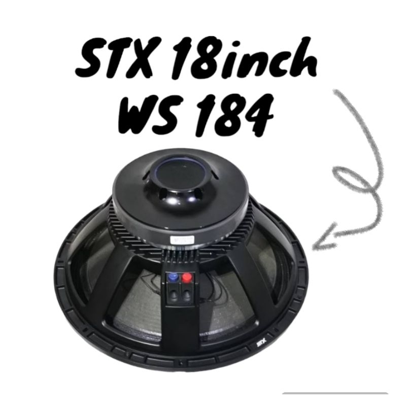 speaker STX 18inch WS 184