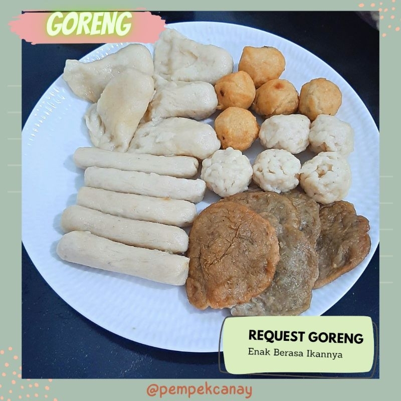 

Request pempek digoreng