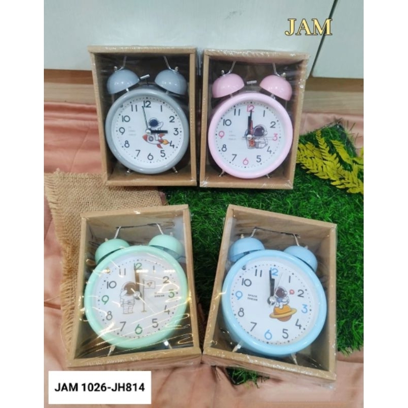 Jam Weker Beker Alarm Analog Lucu Aesthetic