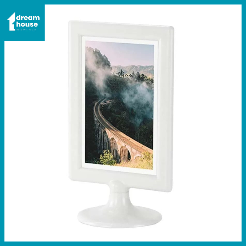 Bingkai Foto Frame Foto Meja 2 Sisi Aesthetic