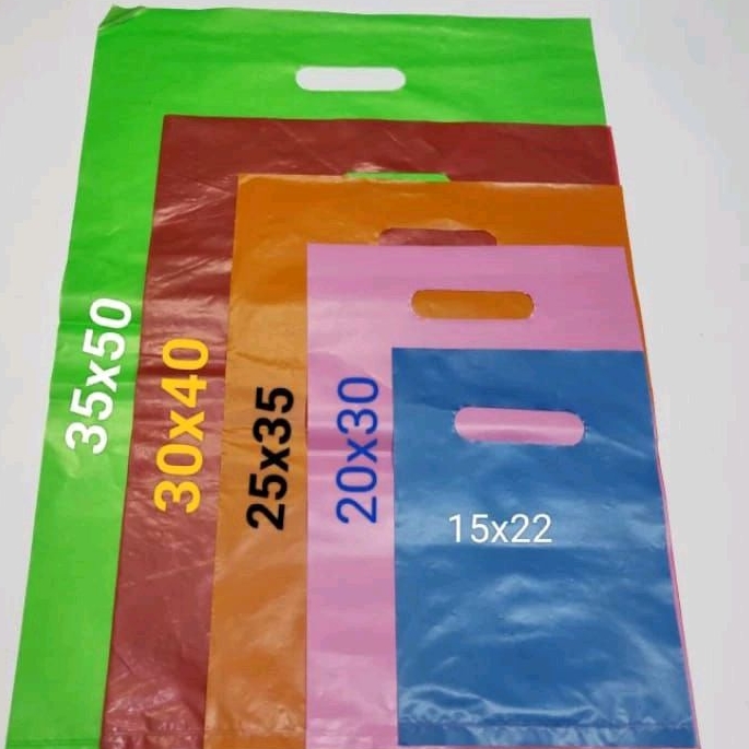 Kantong plastik polos hd oval