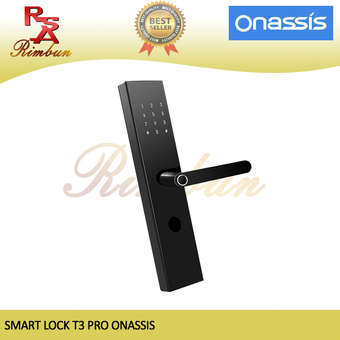 Kunci Elektronik Onassis T3 PRO Smart Lock Digital Door Lock Kunci