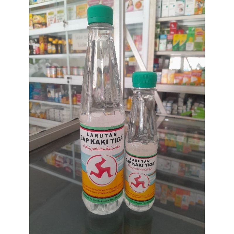 

Larutan Cap Kaki Tiga Botol/ larutan botol cap kaki tiga 200ml / larutan botol cap kaki tiga 500ml