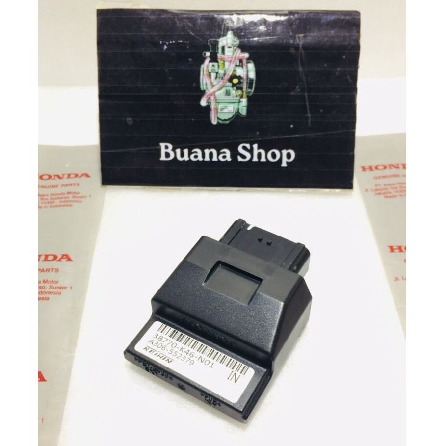 ECU CDI HONDA SCOOPY FI VARIO 110 TAHUN 2013 - 2014 KODE K46 ASLI HONDA