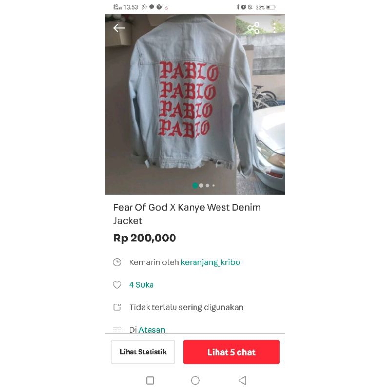 fear of god denim jacket