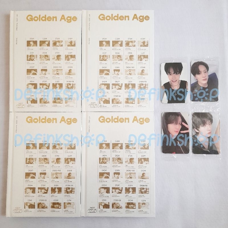 [READY STOCK] First Press Album NCT 2023 - Golden Age Archiving ver Sealed + POB Web Ktown4u Ktown P