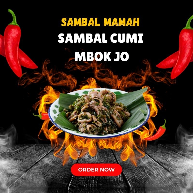 

Sambal Cumi Lombok Ijo "Sambal Mamah