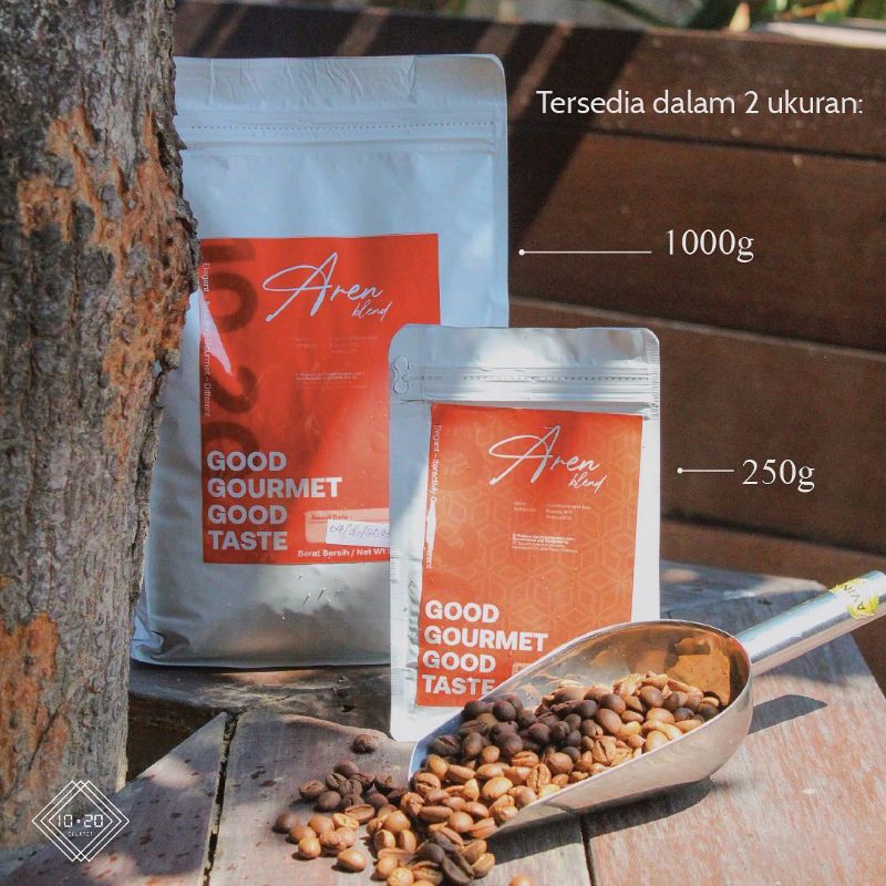 

1020 Gourmet - Coffee House Blend Aren 250Gr - Kopi Blend Aren 250Gr - Kopi Aren Blend