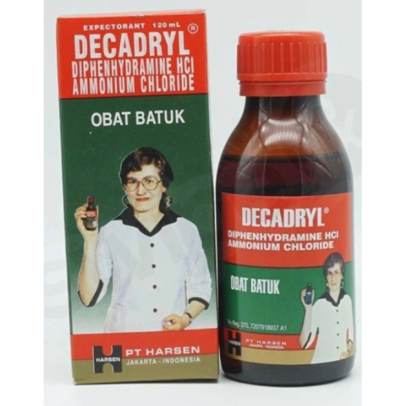 DECADRYL EXPECTORANT Harsen SIRUP 120 ML.