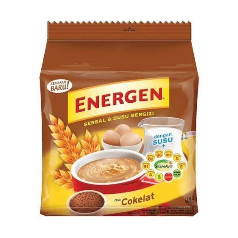 

Energen Cokelat Kemasan Renteng Pouch