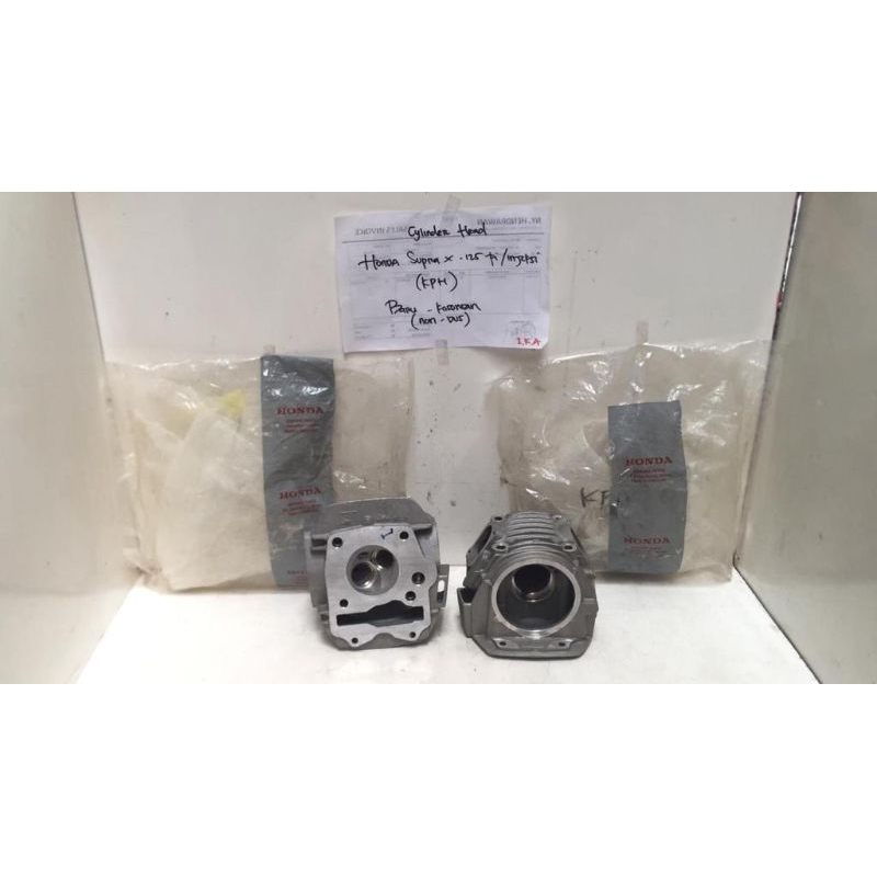 Cylinder Head Honda Supra X 125 Fi / injeksi (KPH) baru - kosongan
