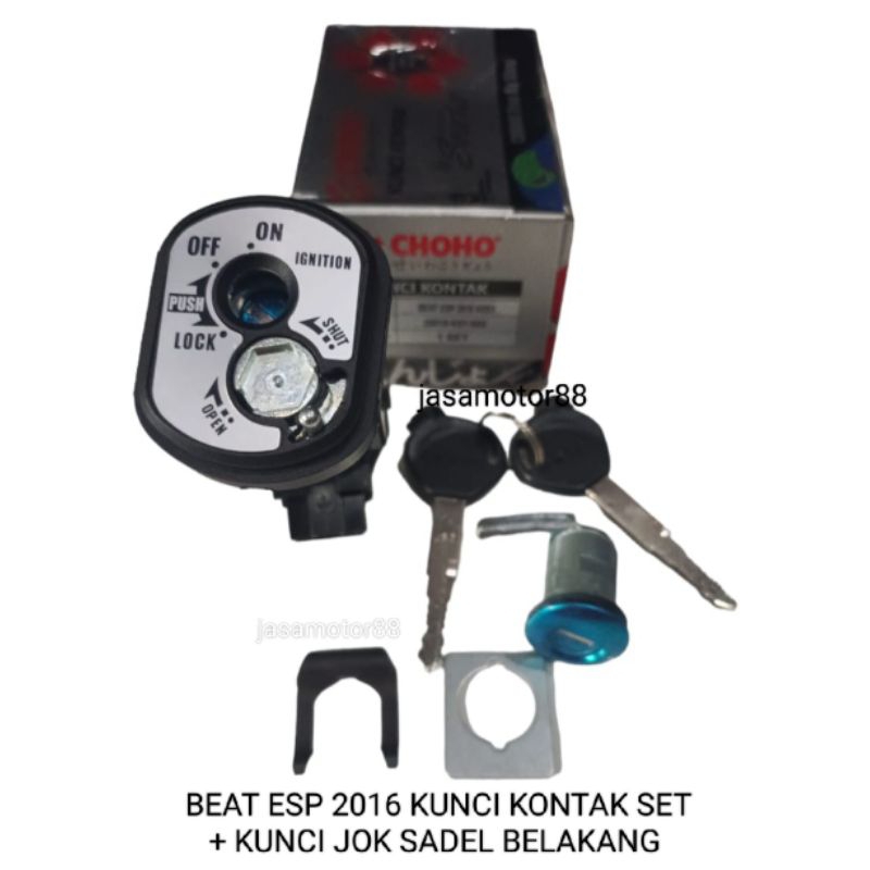 KUNCI KONTAK BEAT ESP 2016 PLUS KUNCI JOK SADEL
