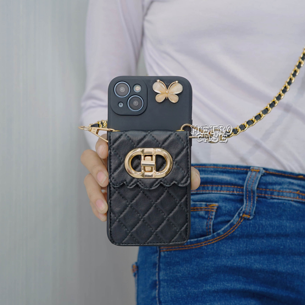 Soft Case Dompet Fashion SAMSUNG A14 5G 13 4G/5G A12 A11/M11 A10S A10/M10 A54 5G A34 5G A53 S24 S23
