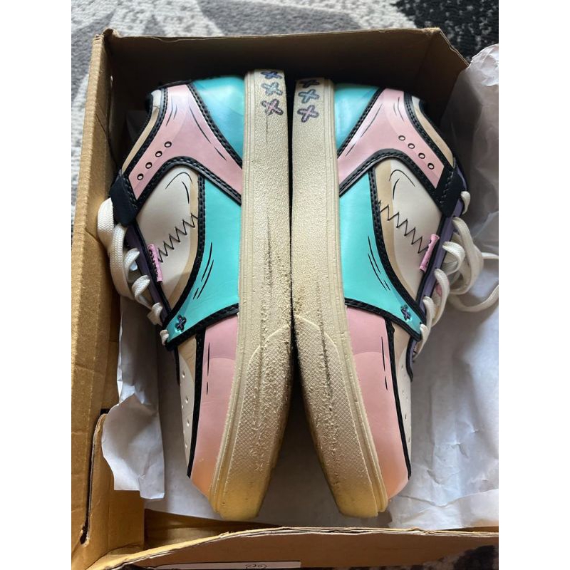 Sepatu Aerostreet 2D Hoops Low Size 41