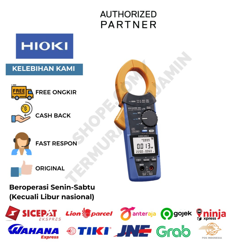 HIOKI CM3286-50 / HIOKI Tang Ampere 600A AC/ HIOKI Clamp meter