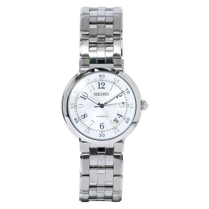 Jam Tangan Seiko Automatic Classic SNH025K1 Unisex Stainless Steel Murah Original