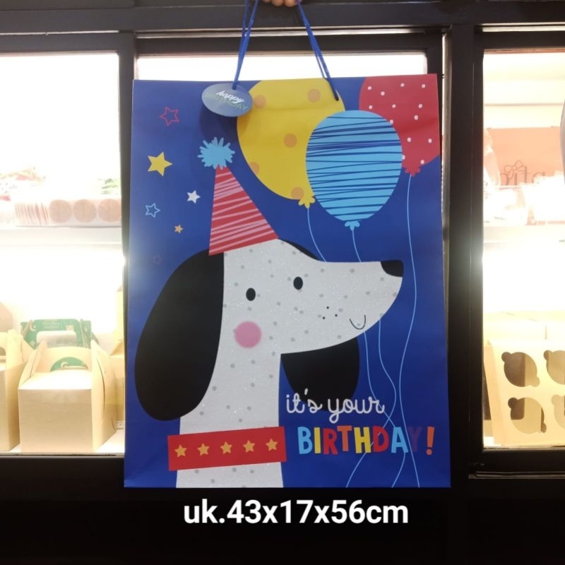 

1pc Paperbag Kiky Flomo Super Jumbo 43x17x56cm
