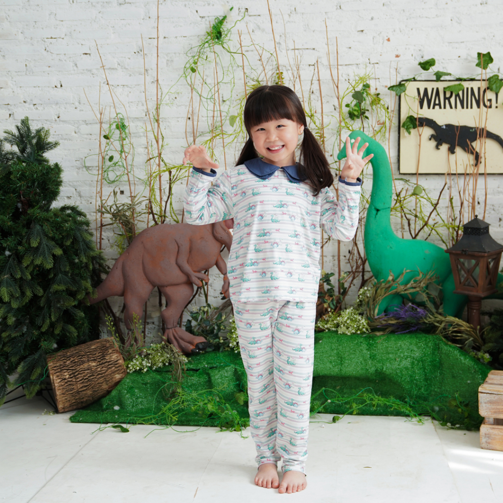 Cots &amp; Cuddles -  Possie Nightwear Kerah Dino Roar  Series