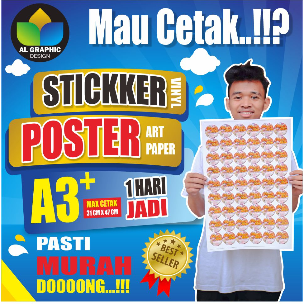 

POSTER/STICKER/UNDANGAN MURAH MERIAH