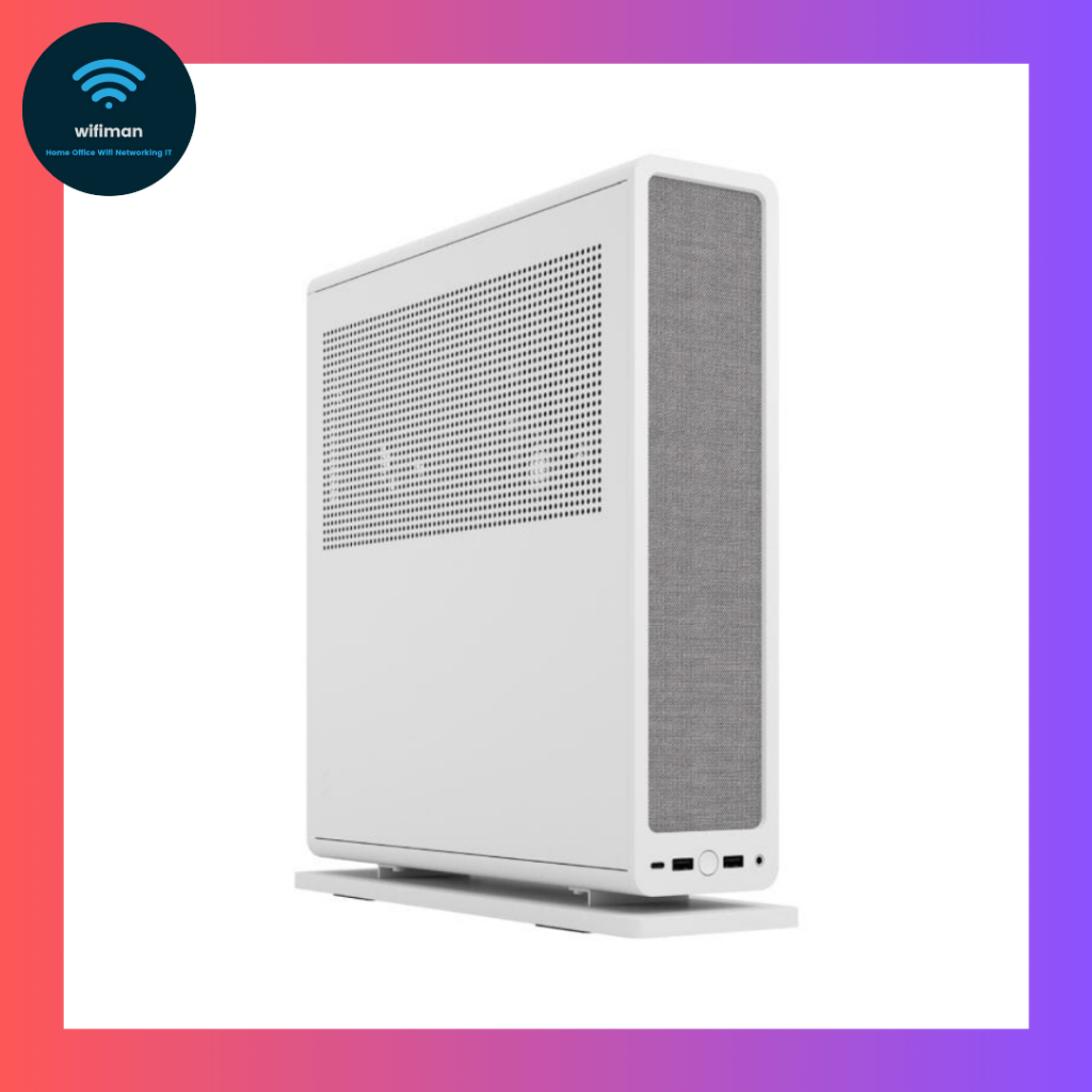 Fractal Design Ridge Mini ITX PC Case Black White Hitam Putih