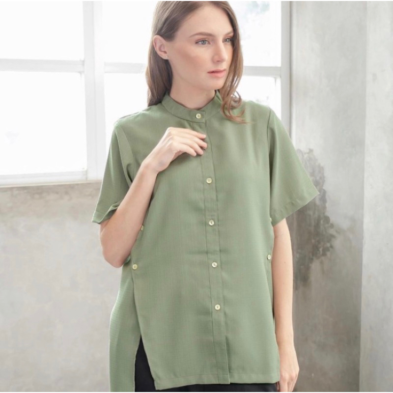 AGNETA TOP GREEN