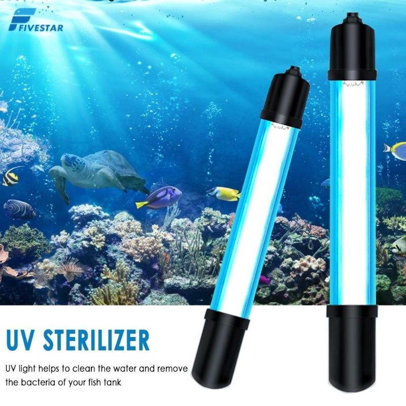 RK Yamano 20 30 40 watt Lampu UV Ultra Violet Kolam Ikan