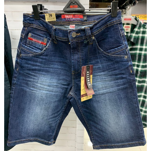 Gabrielle/Bawahan Pria/Celana Pendek Denim