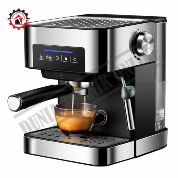 Mesin Kopi Semi Otomatis Espresso Cappucino Coffee Machine 1.6L Diskon