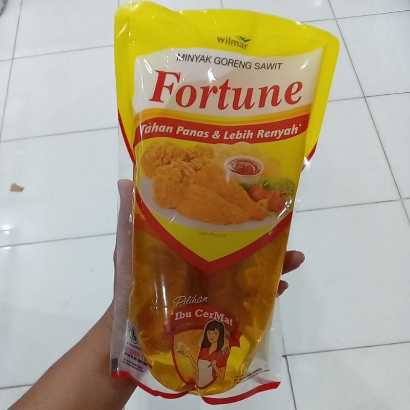 

Fortune Minyak Goreng 1 Liter Refil