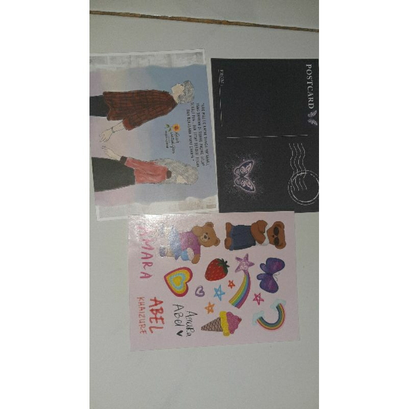 preloved novel merchandise butterflies