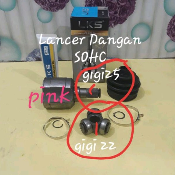 Cv Joint Dalam As Roda Depan Dalam Mitsubishi Lancer Dangan Dan Gan SOHC