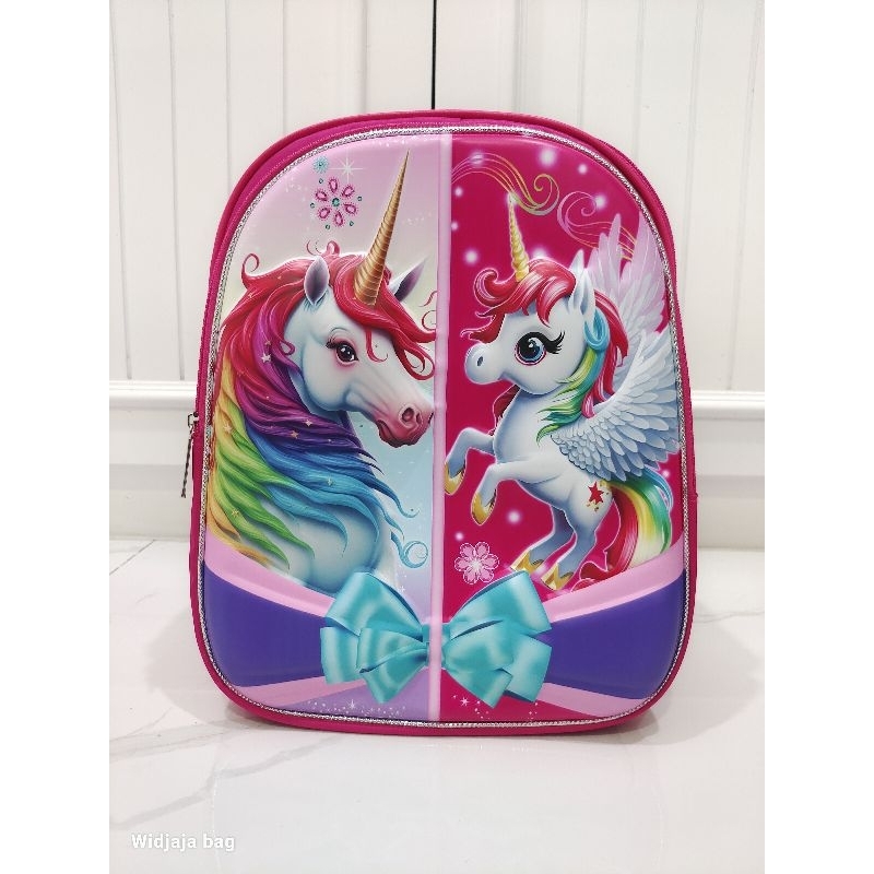 TAS RANSEL SEKOLAH ANAK TK TIMBUL IMPORT PREMIUM UNICORN RAINBOW