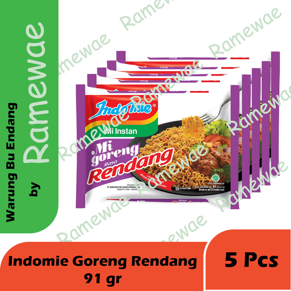 

Indomie Goreng Rendang 5 Pcs