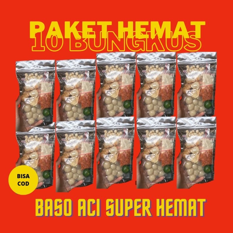 

BASO ACI AYAM 10 PCS | PAKET HEMAT