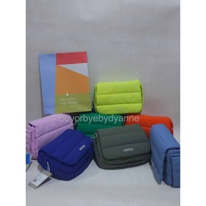 Ready Stock Poofy Bag - Beyond The Vines