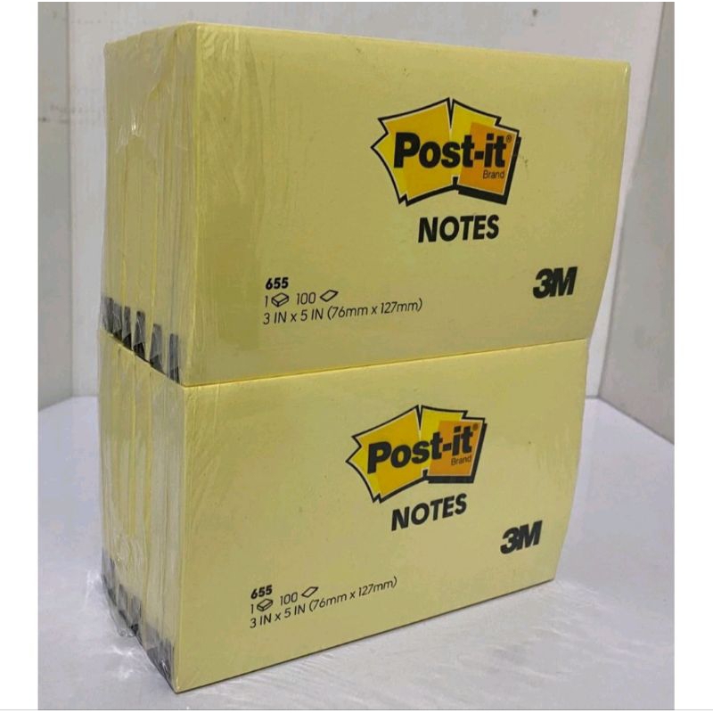 

Post it 655 3M (76 X 127 mm)