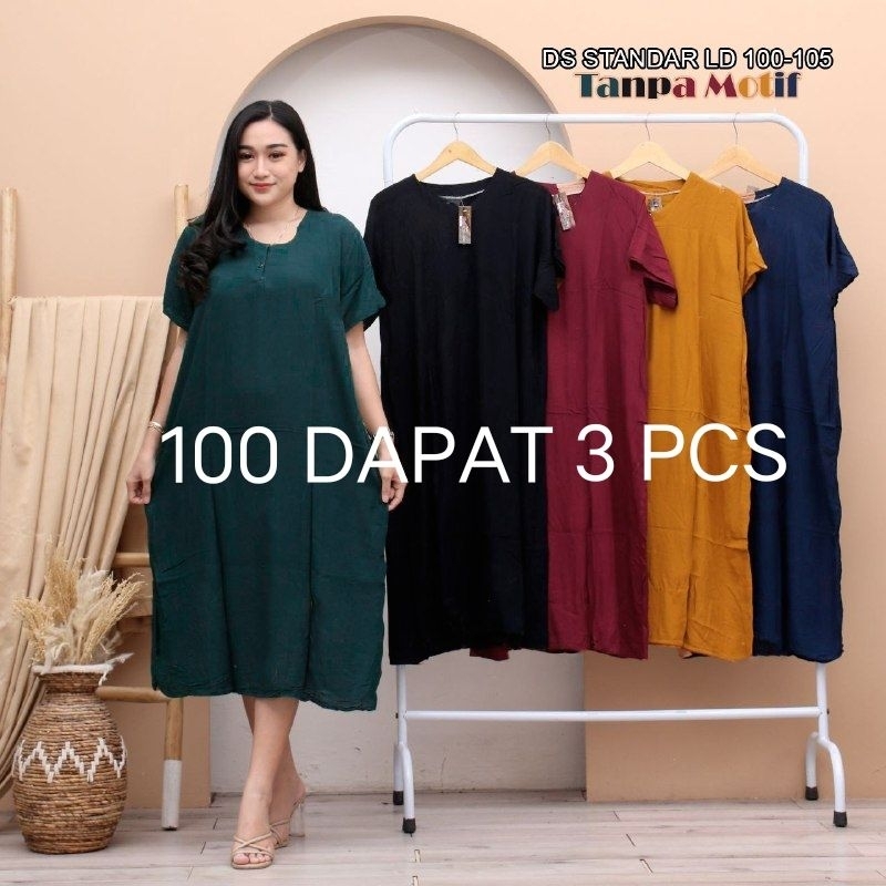 DASTER JUMBO POLOS || 100 dapat 3 pcs