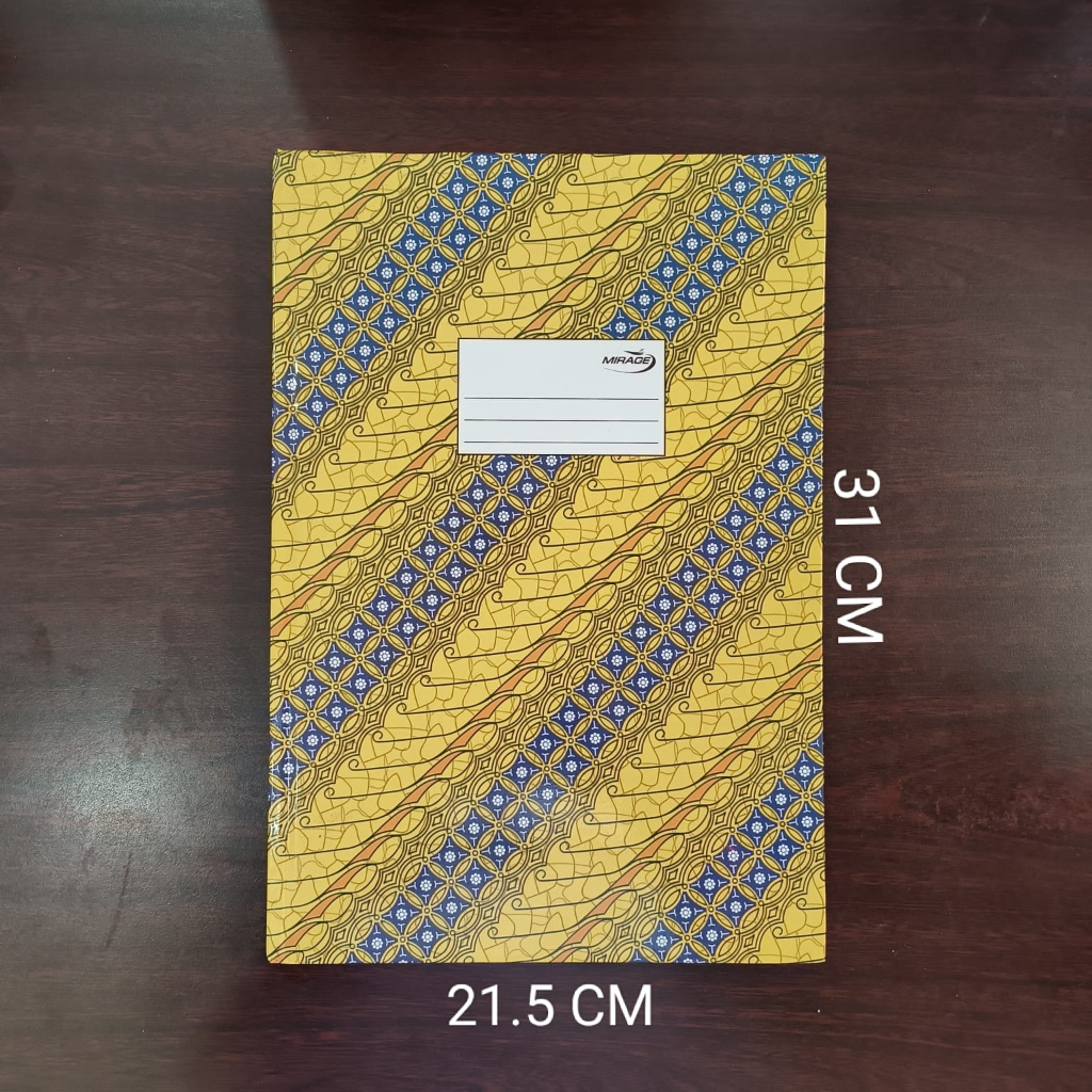 Buku Hard Cover Mirage Folio / F4 300 Lembar