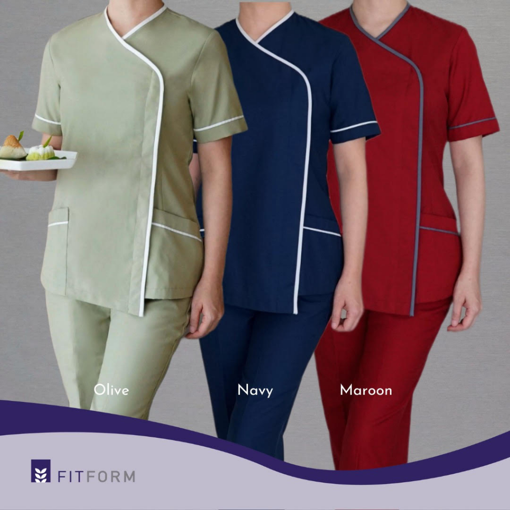 Seragam Suster FITFORM Side Wrap (Celana Panjang)