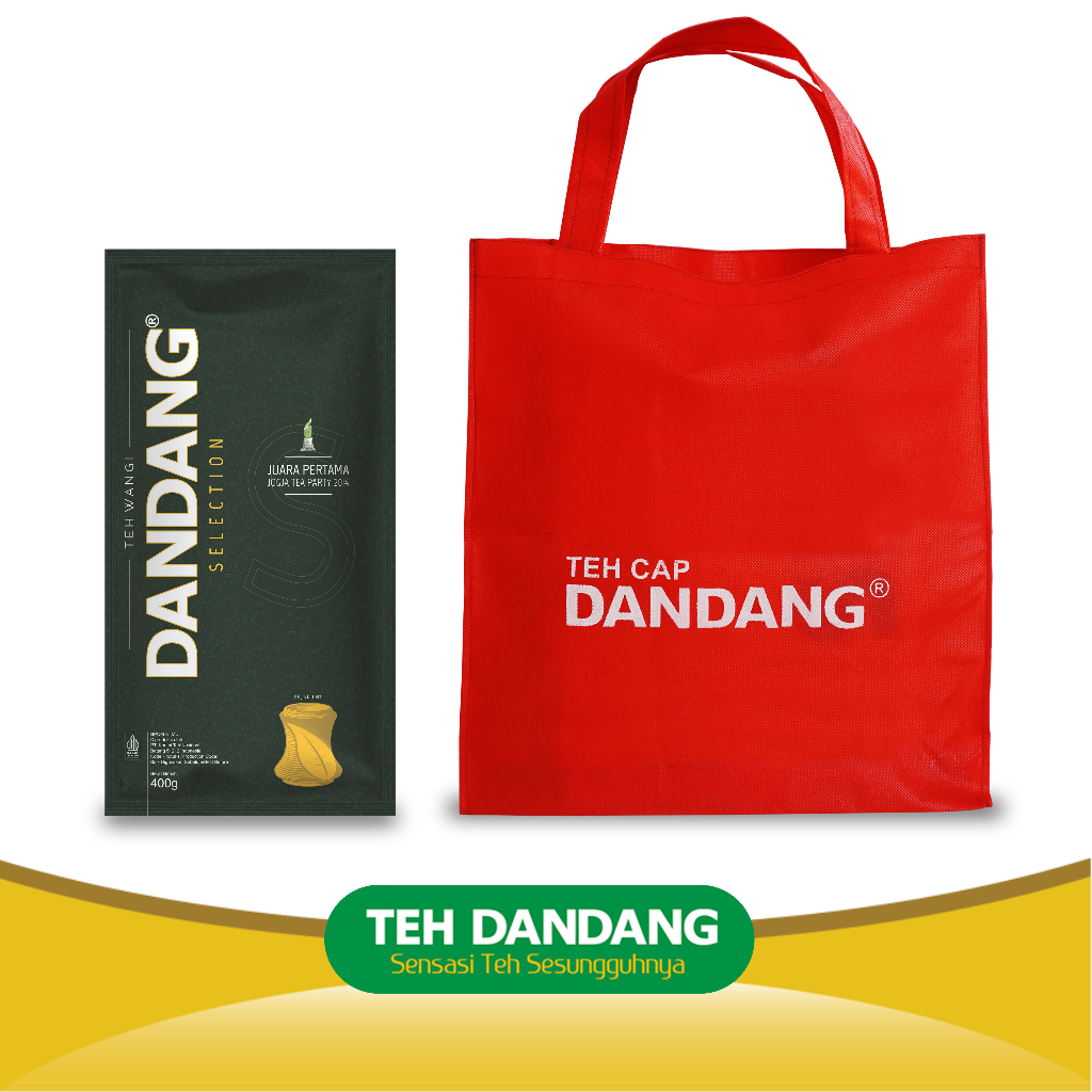 

Teh Dandang Selection 400gr - Teh Tubruk - Kemasan Pack 400gr