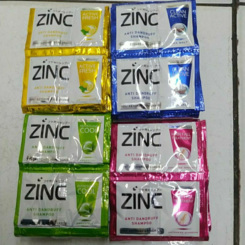 Shampo zinc sachet