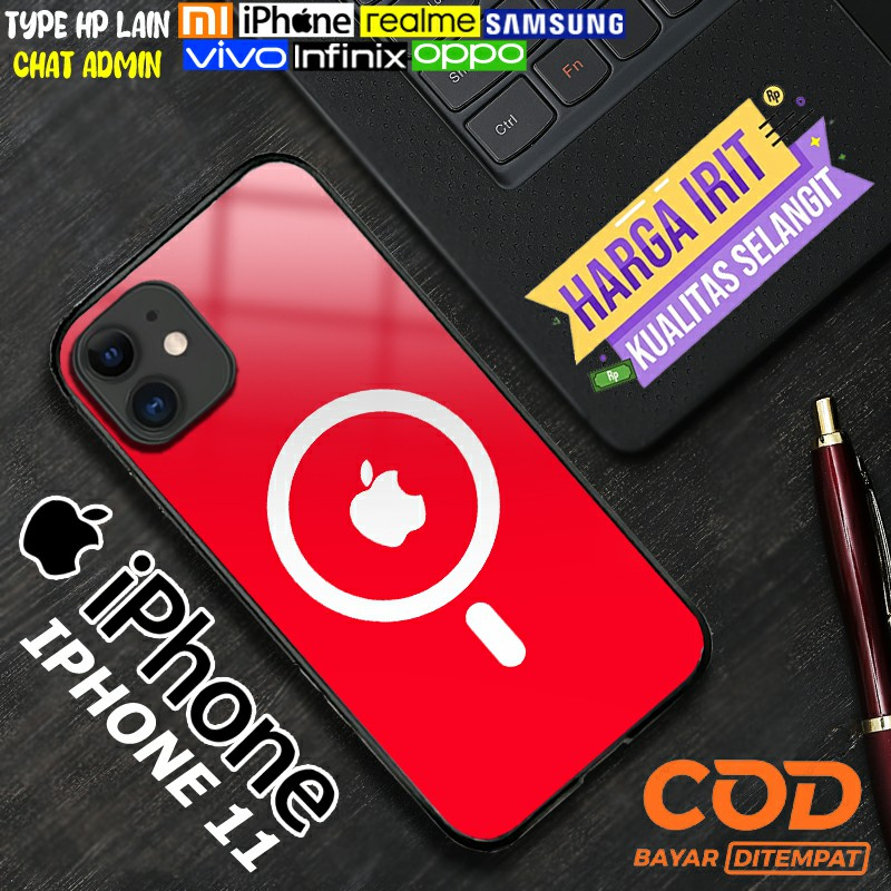 Softcase Glass kaca Iphone 11 [E625] Case HP Iphone 11 - Casing Iphone 11 - Casing HP Iphone 11 - So