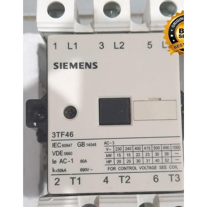 Contactor Siemens 3TF46 22-0Xm0