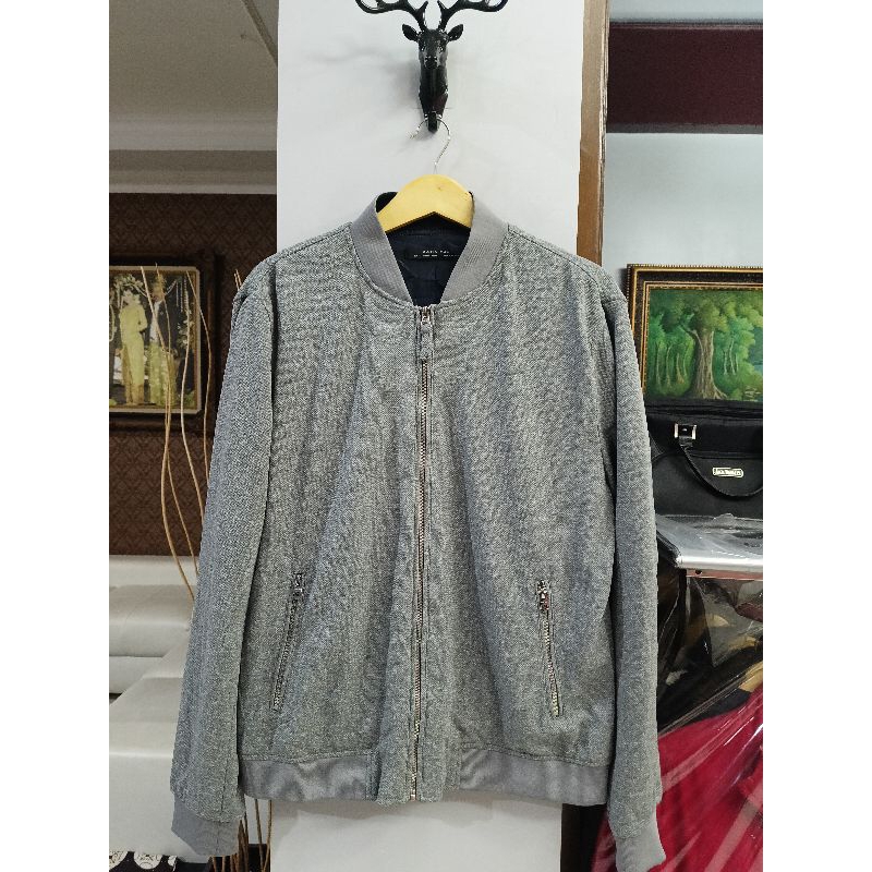 jaket bomber ZARA MAN (size XL fit XXL)