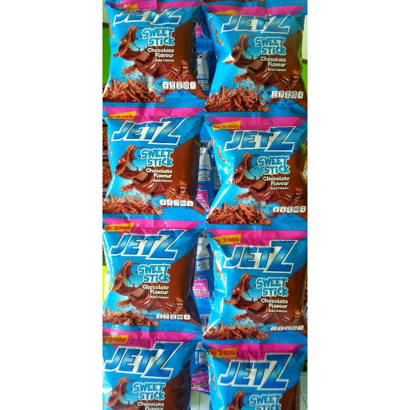 

Jetz Sweet Stick 1 renceng isi 10 pcs dan 5 pcs(packing kardus)