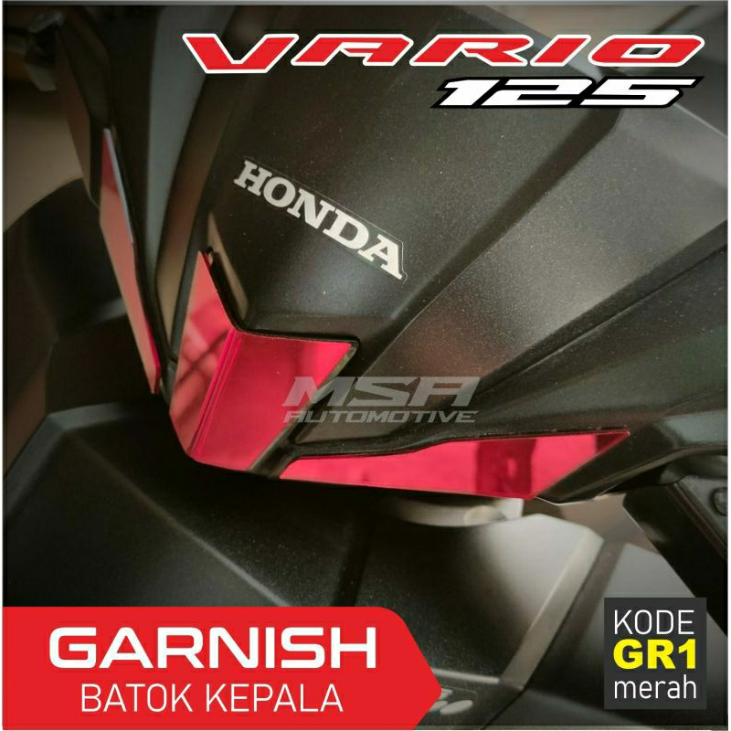 garnish vario 125 tahun 2023 garnish batok vario 125